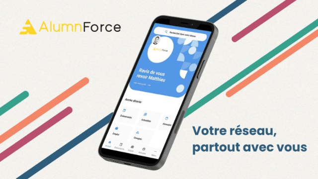 Téléchargez l'application pour     accéder à votre réseau UPPA Alumni sur mobile !