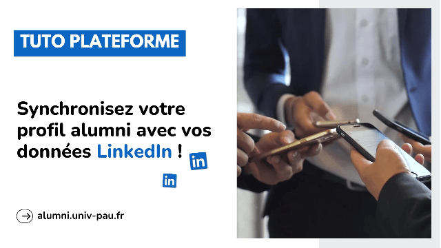Synchronisez votre profil alumni avec vos données LinkedIn !