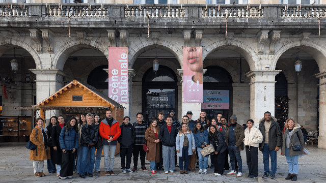  A look back on the guided tour “Bayonne: gourmet chocolate” with international students!