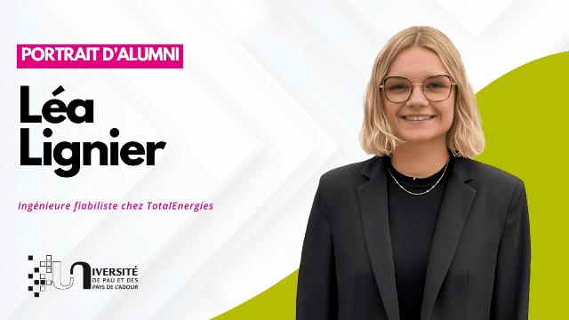 Léa Lignier, ingénieure fiabiliste chez TotalEnergies