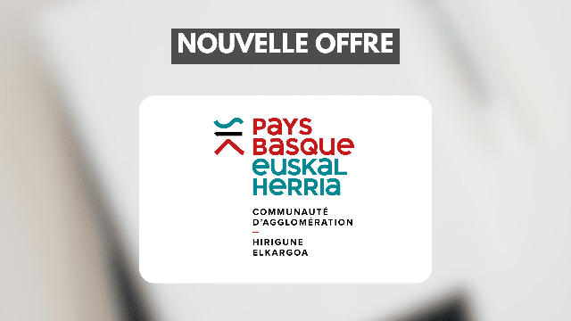 Gestionnaire marchés public - Communauté d'Agglomération Pays Basque